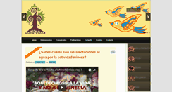 Desktop Screenshot of endefensadelosterritorios.org